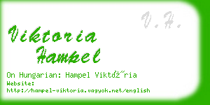 viktoria hampel business card